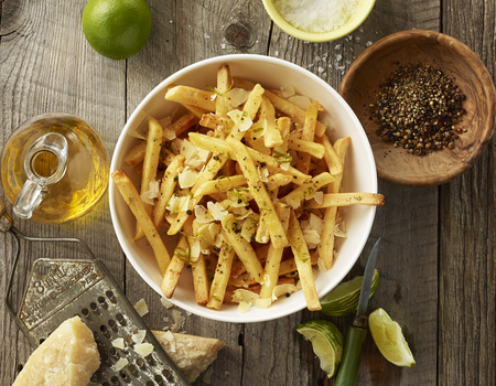 Black Pepper Fries With Lime Recipe