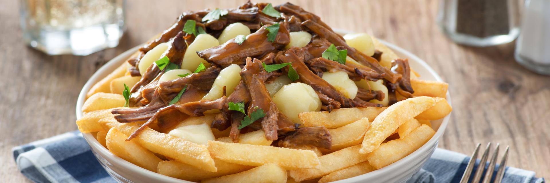 Poutine à la pointe de poitrine avec Superfries MD