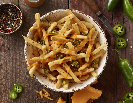 Cheddar Jalapeño Fries