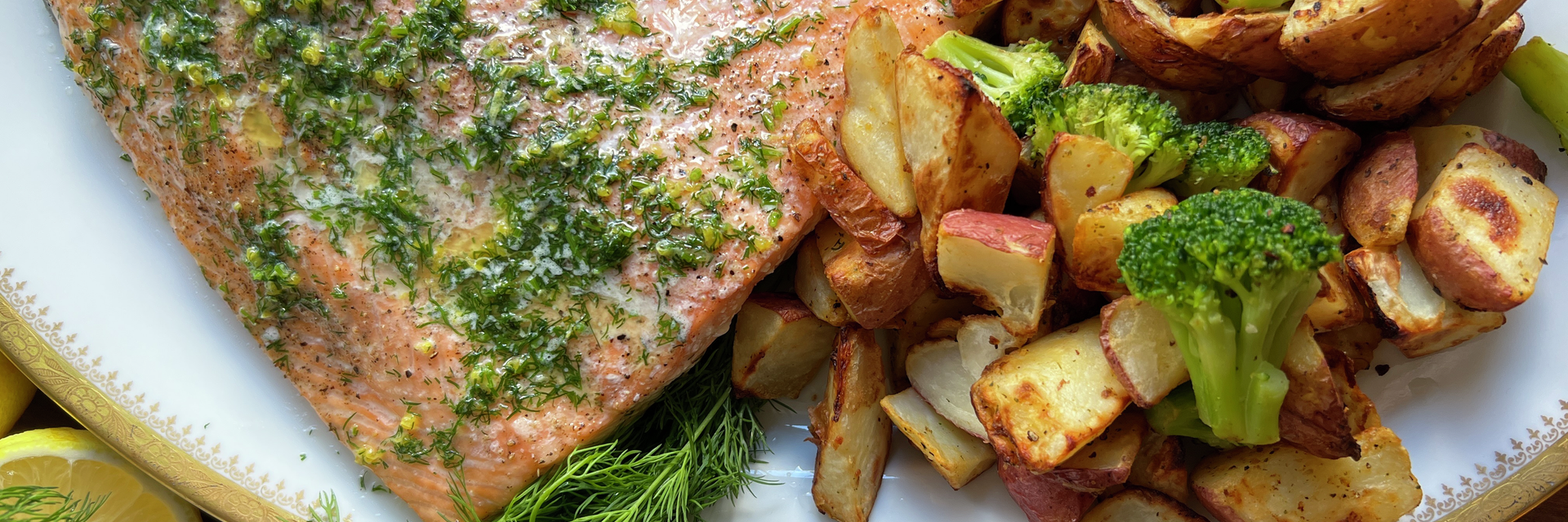 Randy Feltis’ Salmon with Medleys and Lemon Dill Butter