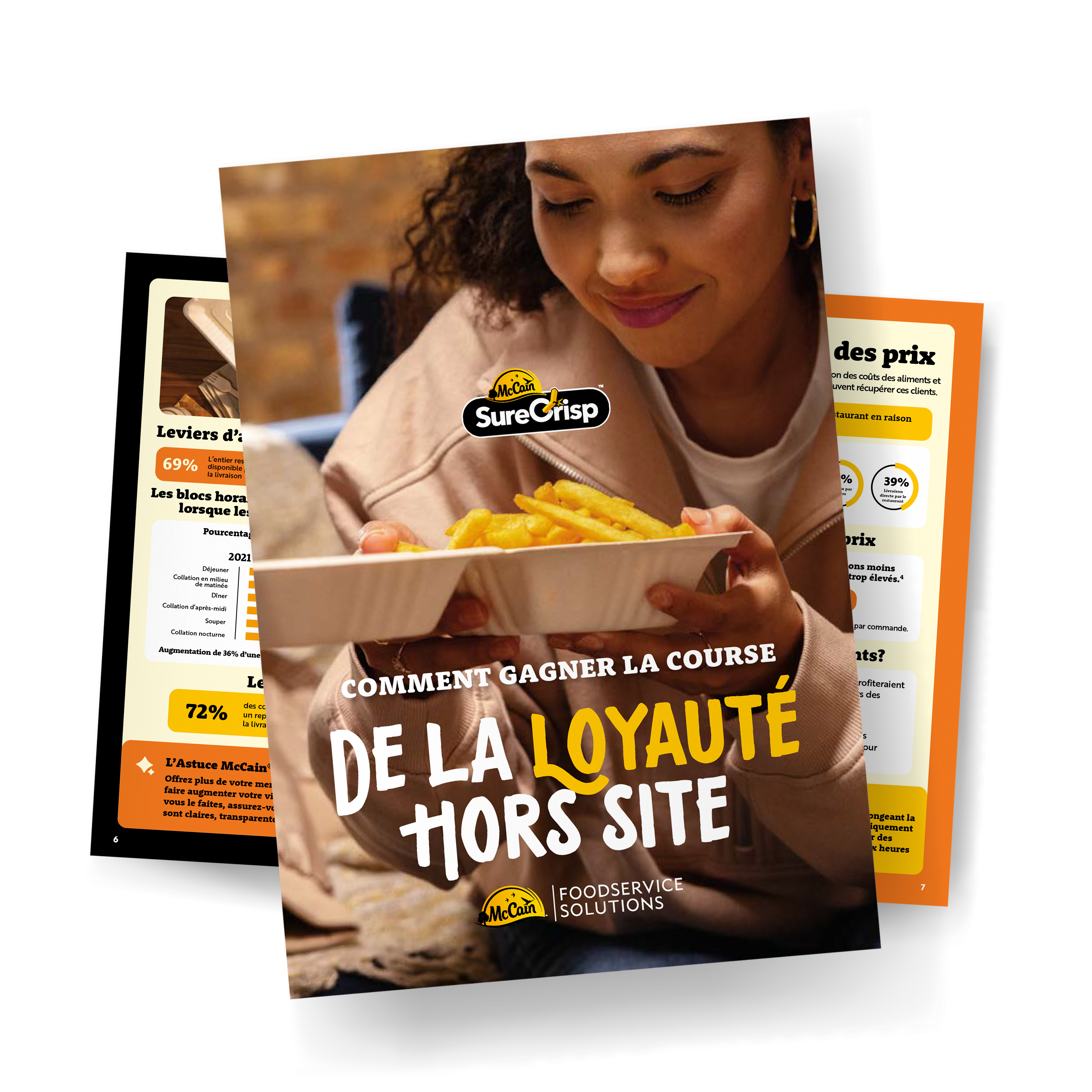 McCain® SureCrisp® Gagner la Course de la Loyauté Hors Site – guide de la loyauté hors site et de la satisfaction des clients