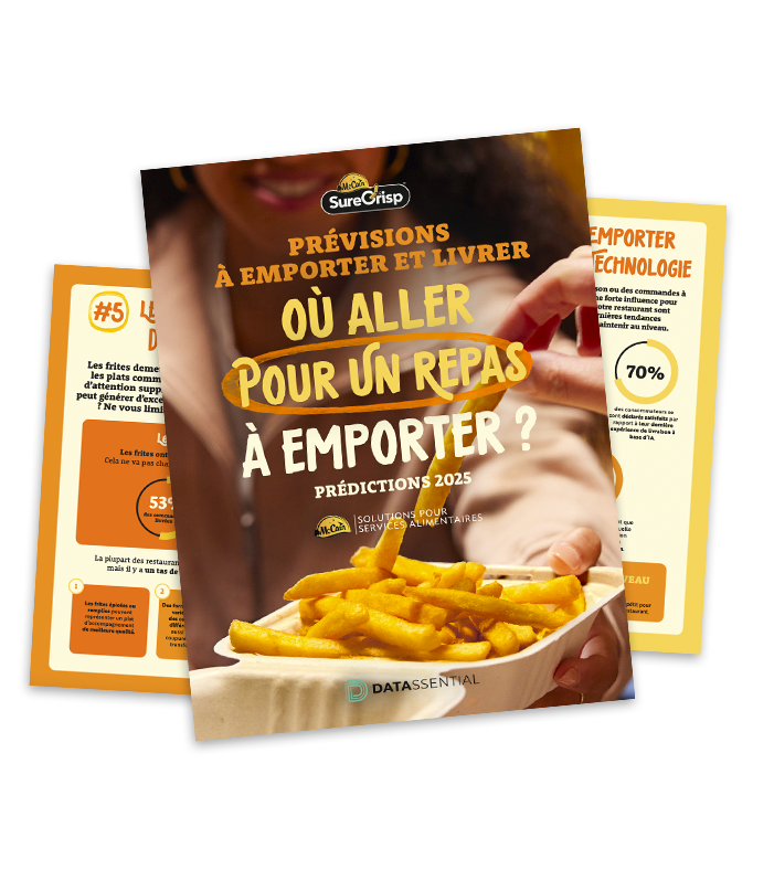 Couverture des Prédictions à Emporter et Livrer, présentées par McCain Foods et Datassential